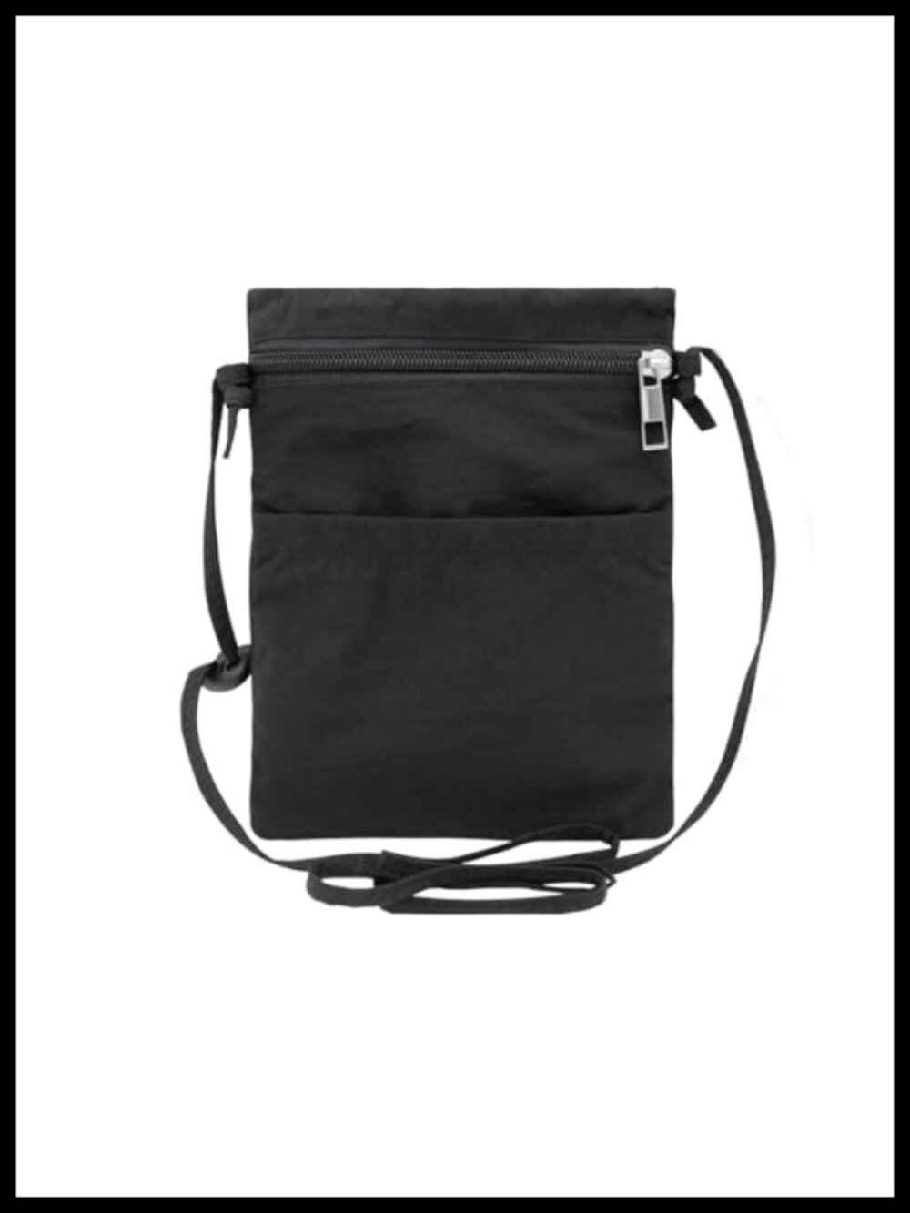 Ultralight Nylon Crossbody Phone Purse Small Zippered Shoulder Bag with